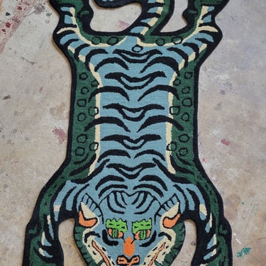 Bengal Tiger Tufted Rug