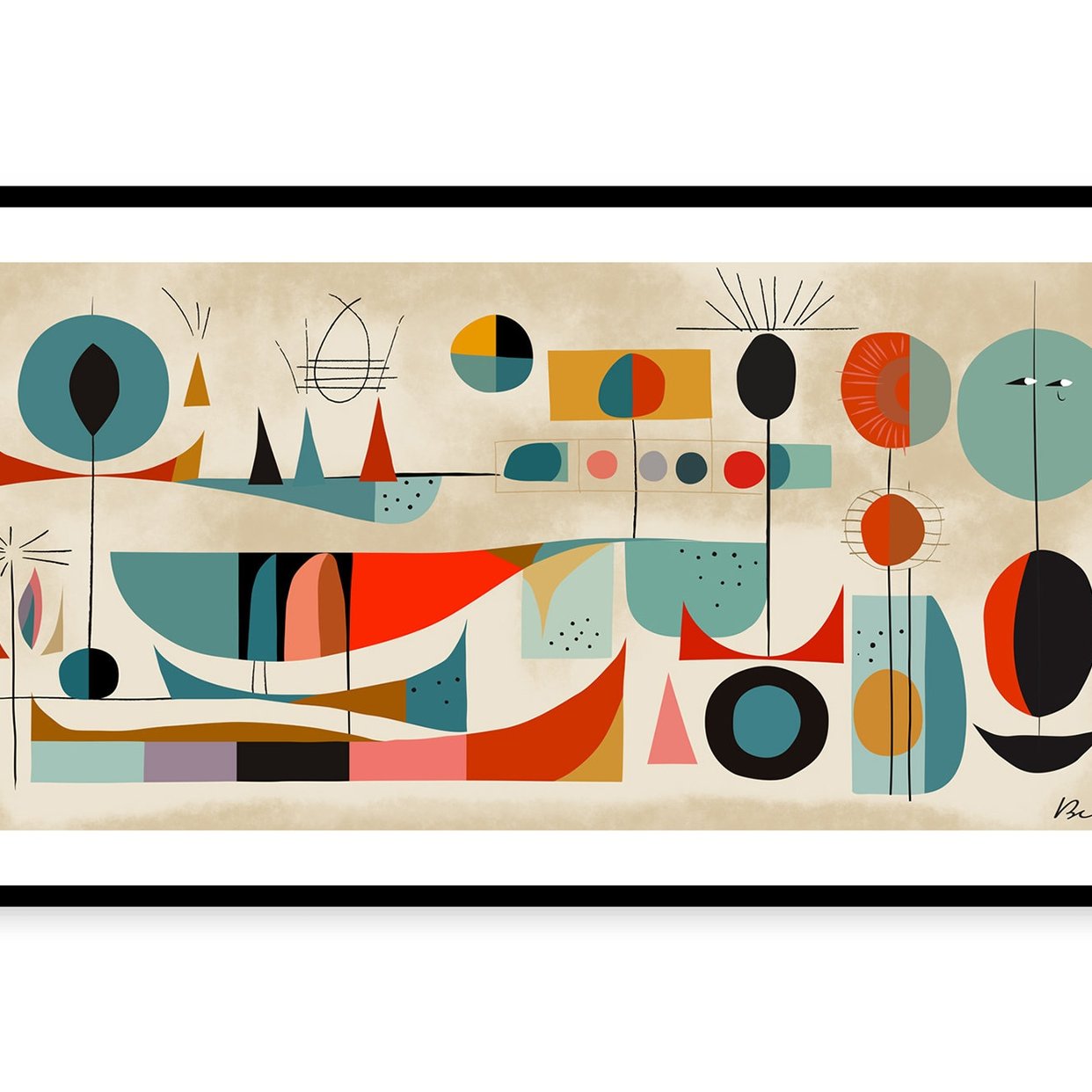 Mid Century Modern Wall Art, Mid Century Home | Former Modern - Las ...