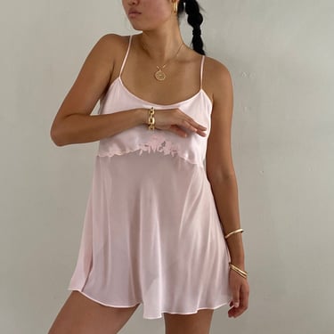 90s sheer silk embroidered slip dress / vintage light | ReCAP Vintage  Studio - Narberth, PA | ATTIC