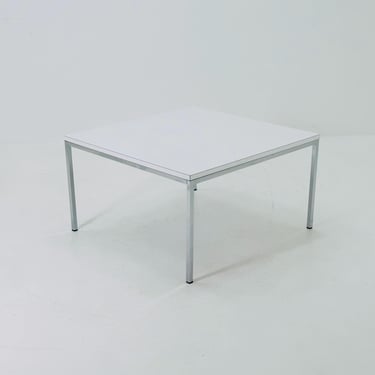 Mid century white coffee table from Läsko Studioform International, 1980s German 