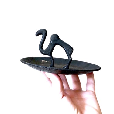 Vintage Pincherette Ashtray Cast Iron Figural Camel Pincherette Ashtray; Pincherette Ashtray; Vintage Ashtray; Camel Ashtray 