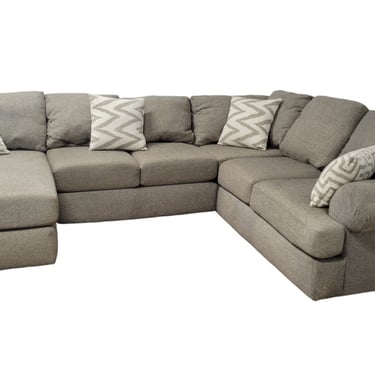 Large Grey U-Shaped Sectional