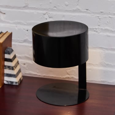 Black Round Top Lamp