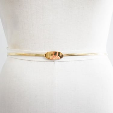 1970s/80s Sarah Coventry Gold Stretchy Belt 
