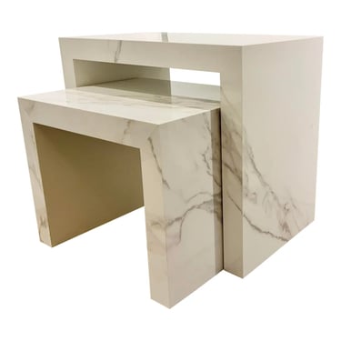 Caracole Modern a Step Up Nesting Tables Set of 2