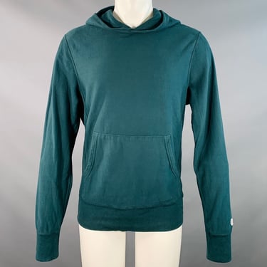 CHAMPION x TODD SNYDER Size M Forest Green Cotton Hooded Sweatshirt