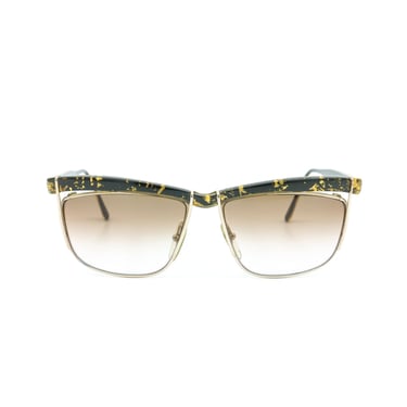 Christian Dior Gold Foil Accented Sunglasses