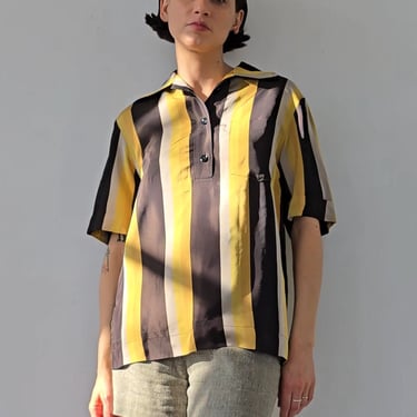 Dries van Noten Mod Striped Blouse (36)