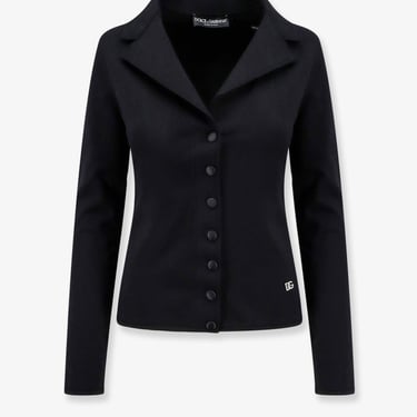 Dolce & Gabbana Woman Dolce & Gabbana Woman Black Blazers E Vests