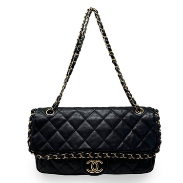 Chanel Chain-Trimmed Handbag