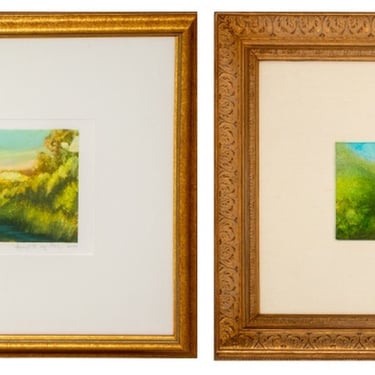 Nancy McTague-Stock Landscape Works on Papers, 2