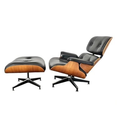 Eames 50th Anniversary Lounge Chair and Ottoman, 2006