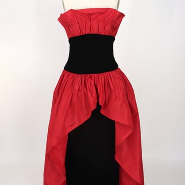 Murray Arbeid Red & Black Gown*