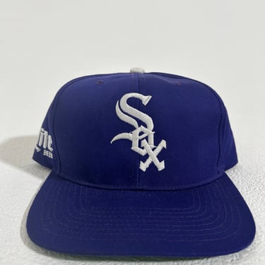 Vintage Chicago White Sox Purple Snapback Hat