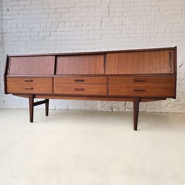 Danish Teak Lowboy Sideboard