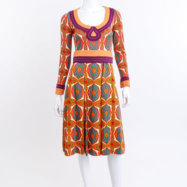 Kaleidoscope Paisley Scoopneck Dress