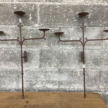 Pr. of Wall Mount Candle Holders (Seattle)