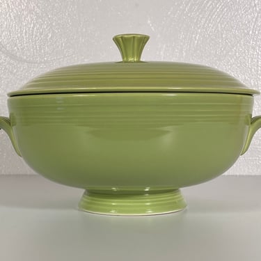 Fiestaware Chartreuse Covered Casserole 