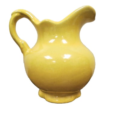 Vintage Frankoma Pottery Small Yellow Milk Pitcher F30A 5.5