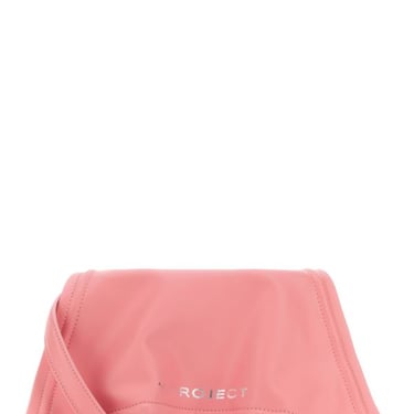Y Project Woman Pink Leather Shoulder Bag