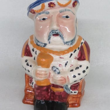 Staffordshire Toby Henry the VIII Ceramic Character Mug 3829B