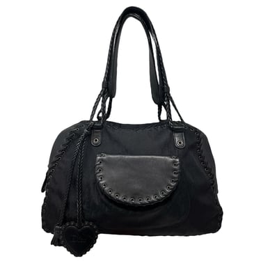 Dior Black Jumbo Shoulder Bag