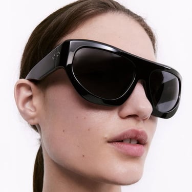 Port Tanger Dost Sunglasses - Black/Black Lens on Garmentory