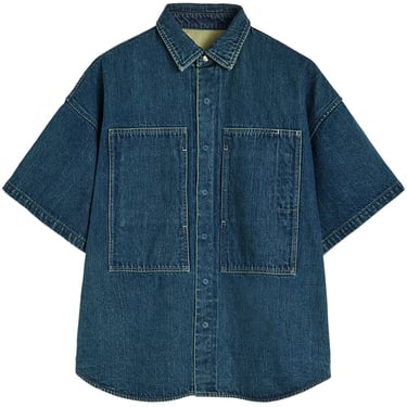 Jil Sander Women Denim Cotton Shirt