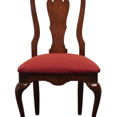 AMERICAN DREW Solid Cherry Traditional Queen Anne Style Splat Back Dining Side Chair 