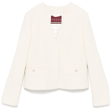 Gucci Women Bouclé Wool Jacket