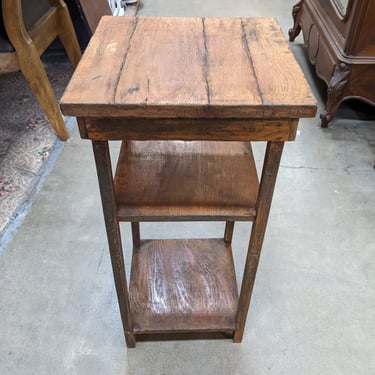 Cute Side Table with Shelves 14.25 x 14.25 x 29