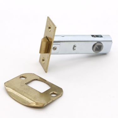 Brushed Brass Plated Steel Mortise Lock Adapter