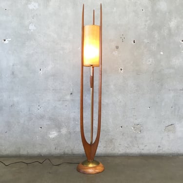 Mid Century Danish Kogan Style Modeline Floor Lamp