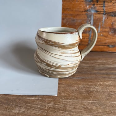 Mug - Mixed Clay Swirl with White 