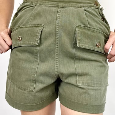 1940s Military Fatigue Shorts