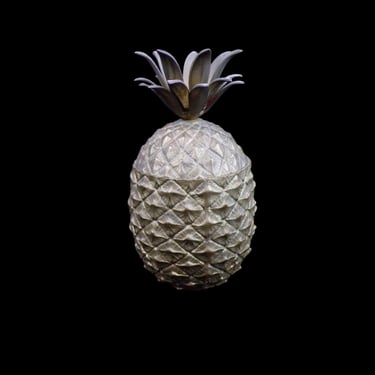 #Brass Alloy Pineapple Container
