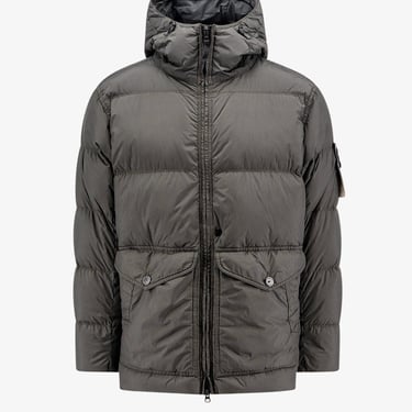 Stone Island Man Stone Island Man Grey Jackets