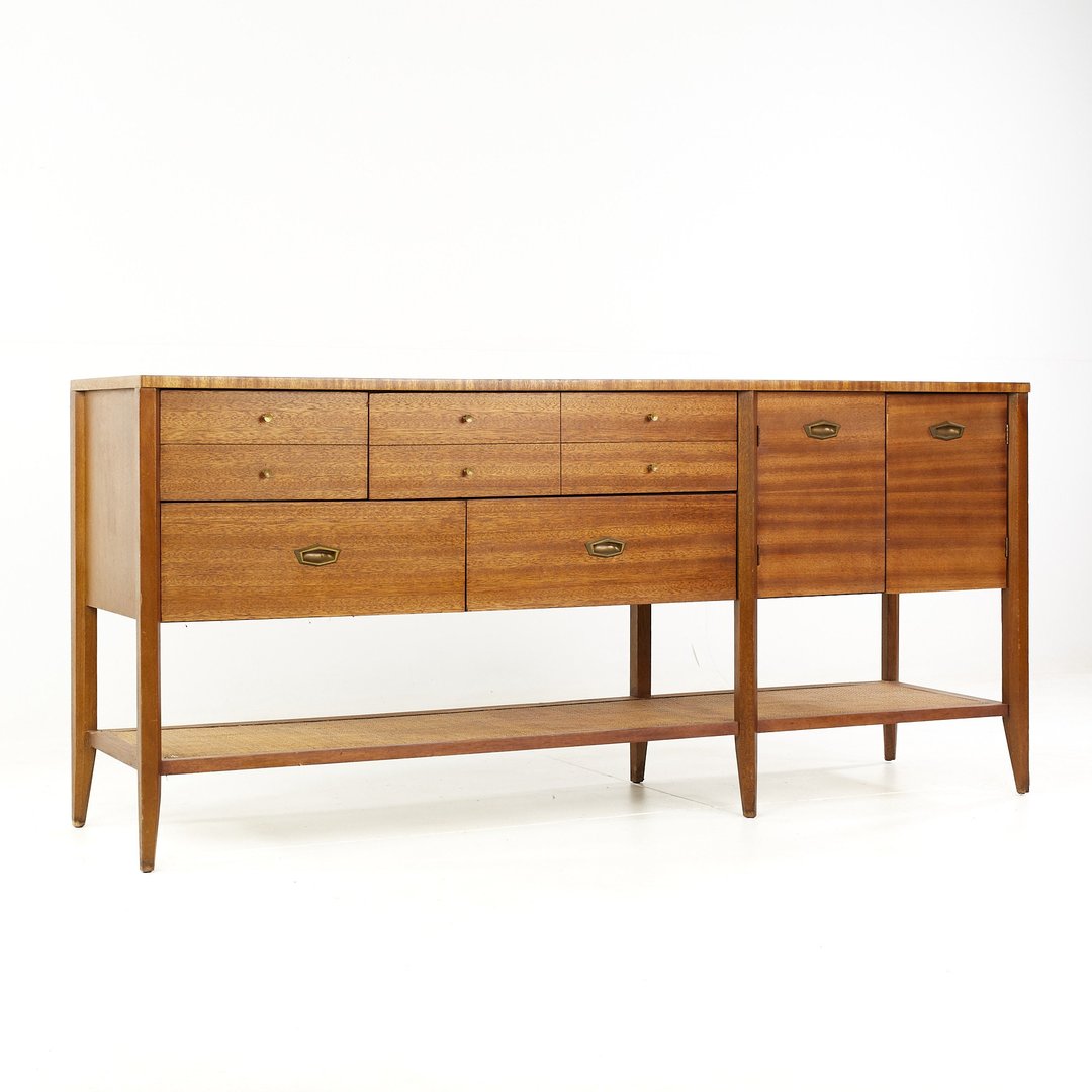 John Keal for Brown Saltman Style Mid Century Mahogany and | Modern ...