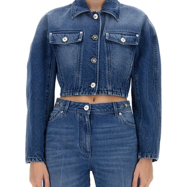 Versace Women Denim Jacket