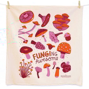 Mushroom Dish Towel - SECONDS