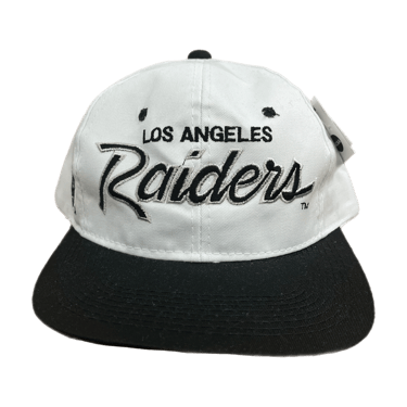 Vintage La Raiders Sports Specialties Script Wool Snapback