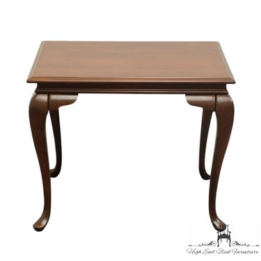 BROYHILL FURNITURE Lenoir House Solid Cherry Traditional Style 28" Accent Tea Table 3220-10 
