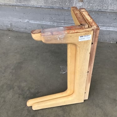 Solid Wood Table Leg Pair (Seattle)