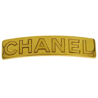 Chanel Hair Clip Barrette Yellow Gold Acrylic 97P 134931 CHANEL | Accessories | Chanel Hair Clip Barrette Yellow Gold  main image 4