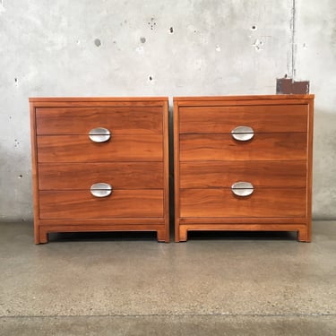Pair of Refinished Mid Century Chest of Drawers By Henredon