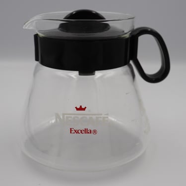 Vintage 1995 Hario Nescafe Excella 'Good Morning Pot' Coffee Carafe Server Pot Made in Japan 