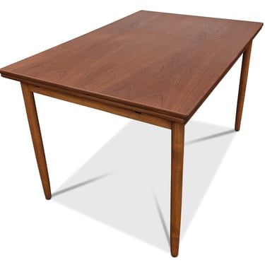 Teak Dining Table w Two Leaves - 1506