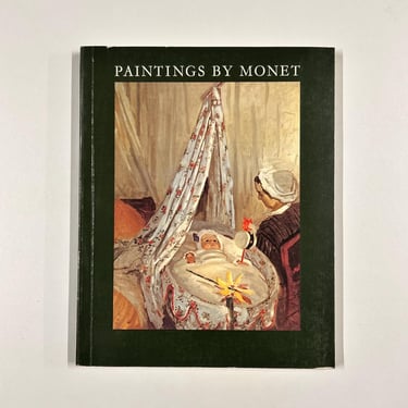 1975 Art Institute of Chicago Paintings by Monet Vintage Art Book Claude Monet 