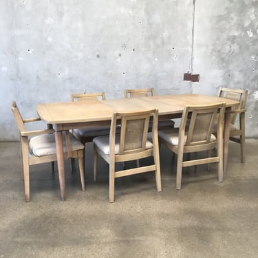 Mid Century Modern 'American Of Martinsville' Dining Table Set