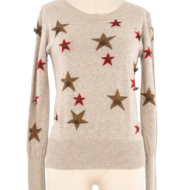 2014 Chanel Sheriff Button Accented Sweater